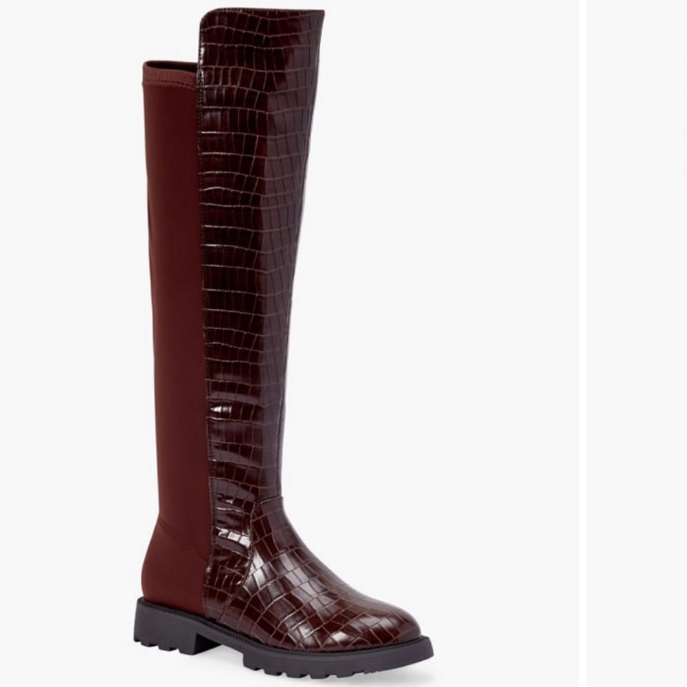 Demi Printed Riding Boot